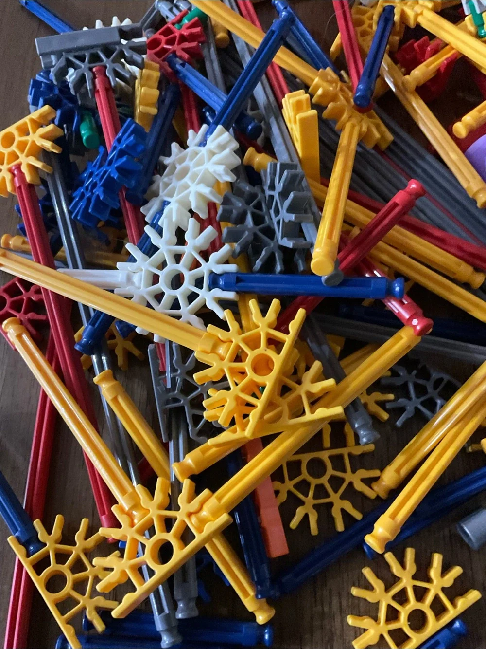 3 lots K'NEX Building Set Bulk Lot Assorted Parts Pieces No. Box